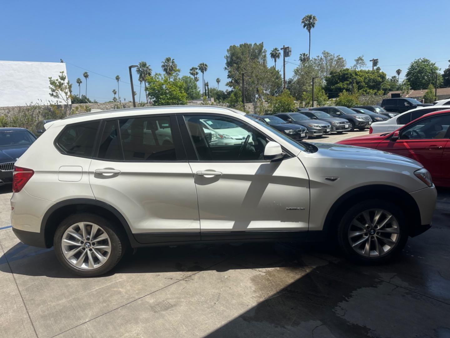 2017 WHITE /BLACK BMW X3 (5UXWX9C37H0) , located at 30 S. Berkeley Avenue, Pasadena, CA, 91107, (626) 248-7567, 34.145447, -118.109398 - Photo#5